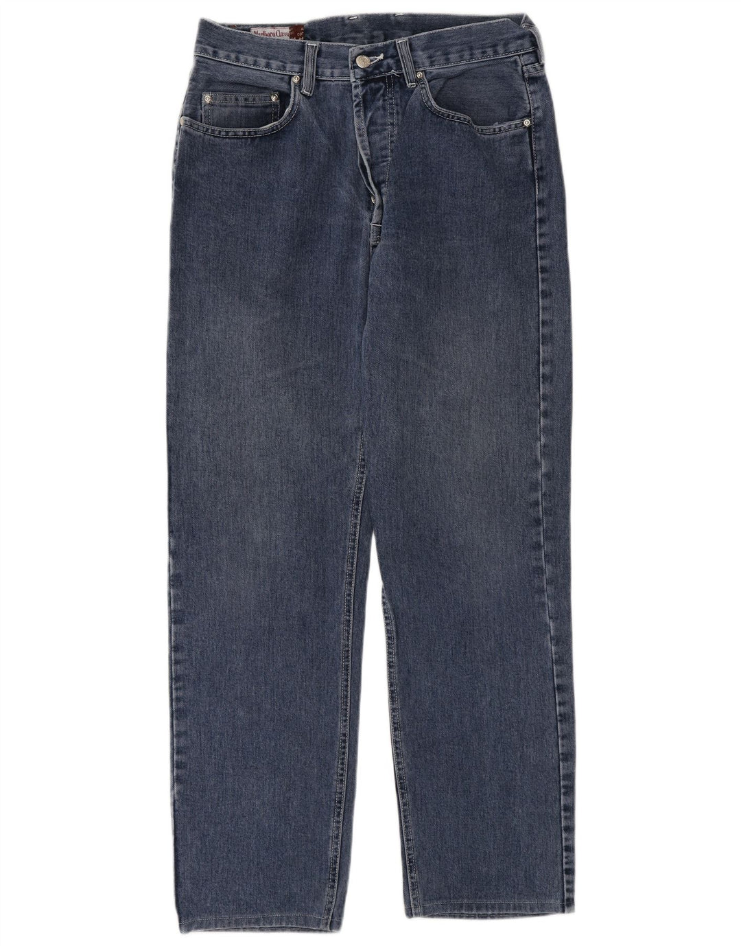 Marlboro Classics Jean droit homme W32 L30 bleu coton