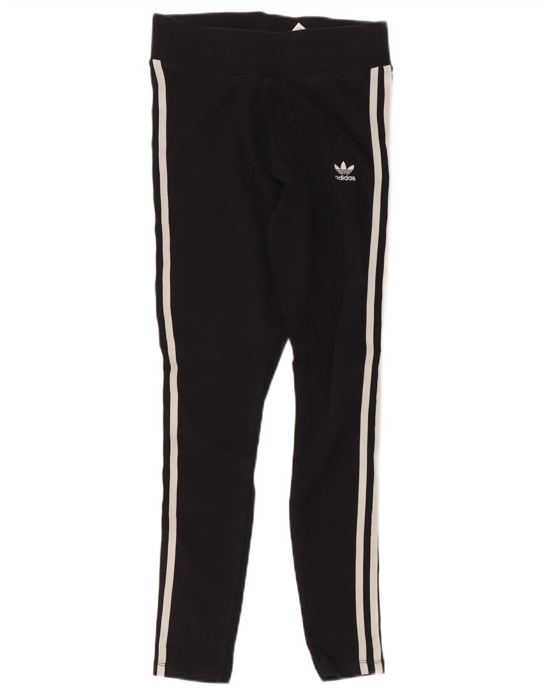 Adidas Leggings Femme UK 10 Petit Coton Noir