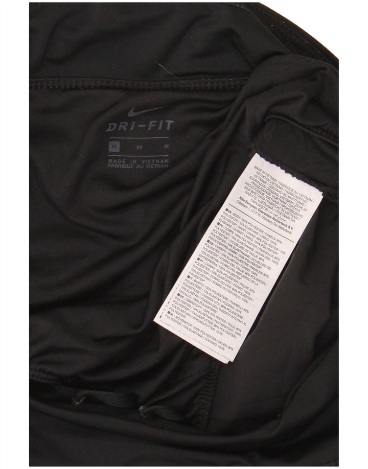 Nike Short de sport Dri Fit pour femme UK 14 Noir moyen Polyester