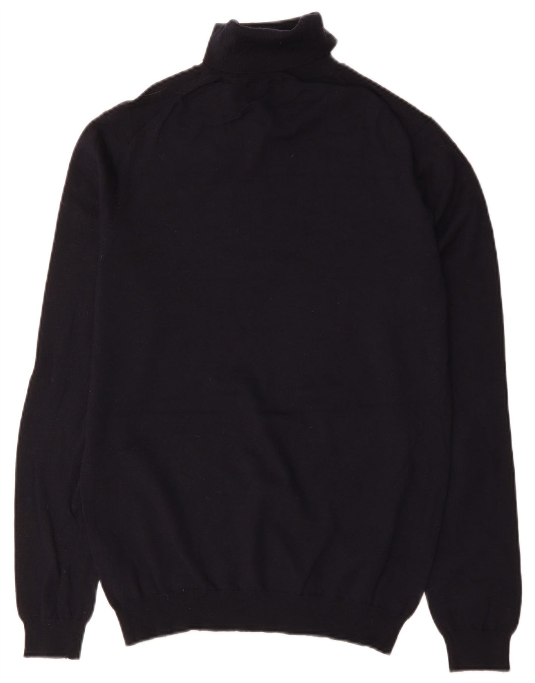 Reiss Pull Col Roulé Homme Bleu Marine Moyen Laine