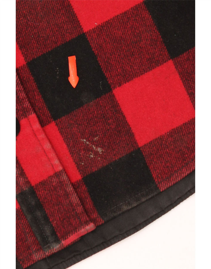 Nike Lumberjack Flannel Chemise XL Rouge Vichy Laine Homme