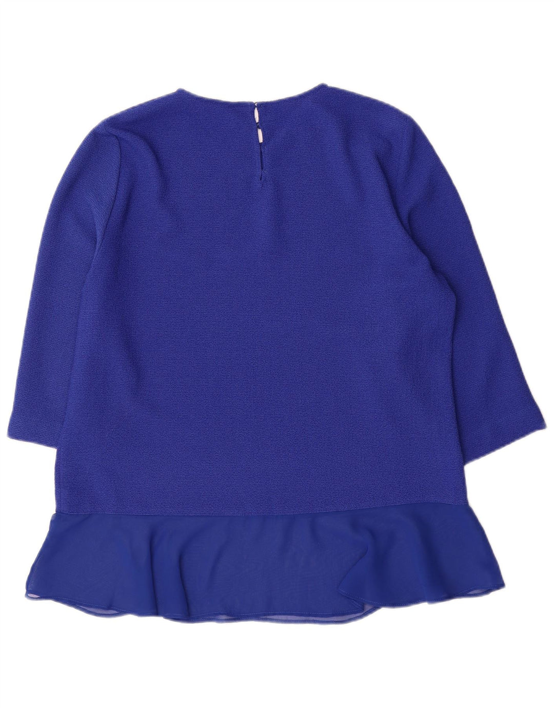 Zara Chemisier à manches 3/4 pour femme UK 18 XL Bleu