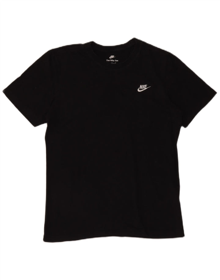 NIKE T-Shirt Homme Haut Noir Moyen Coton