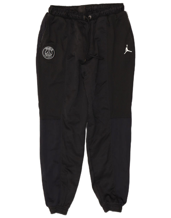 Jordan Pantalon de survêtement Paris Saint-Germain pour homme Noir Taille L