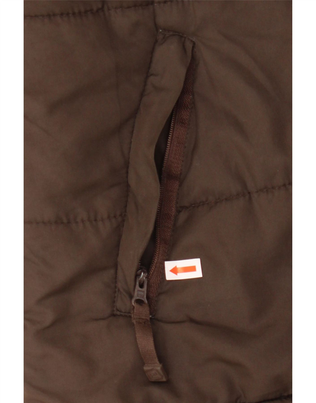 Mountain Essentials Gilet rembourré pour femme UK 12 Marron moyen Polyester