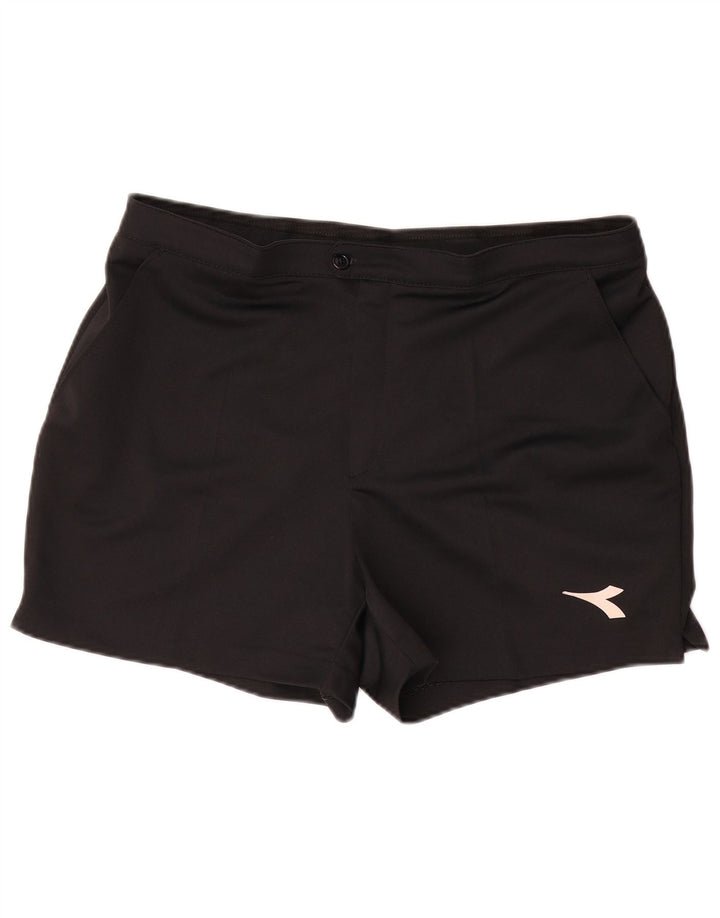 DIADORA Short Chino Homme XL W38 Noir Polyester