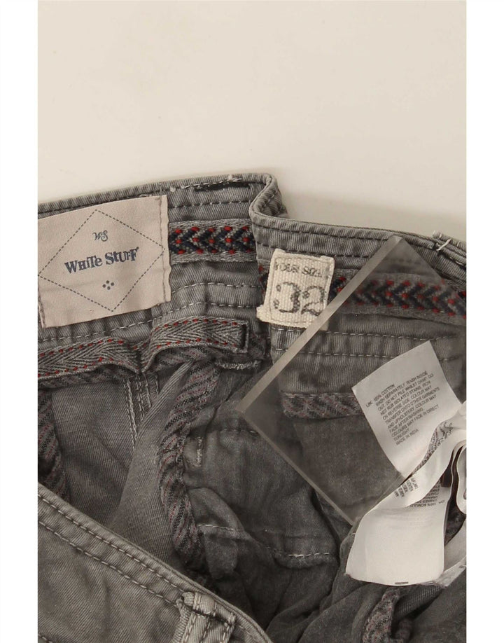 Short Cargo White Stuff Homme W32 Coton Gris Moyen