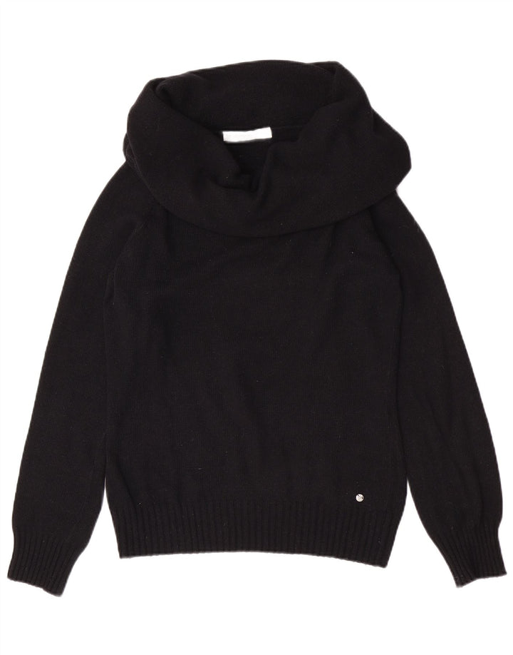 North Sails Pull col roulé pour femme UK 8 Petit Angora Noir