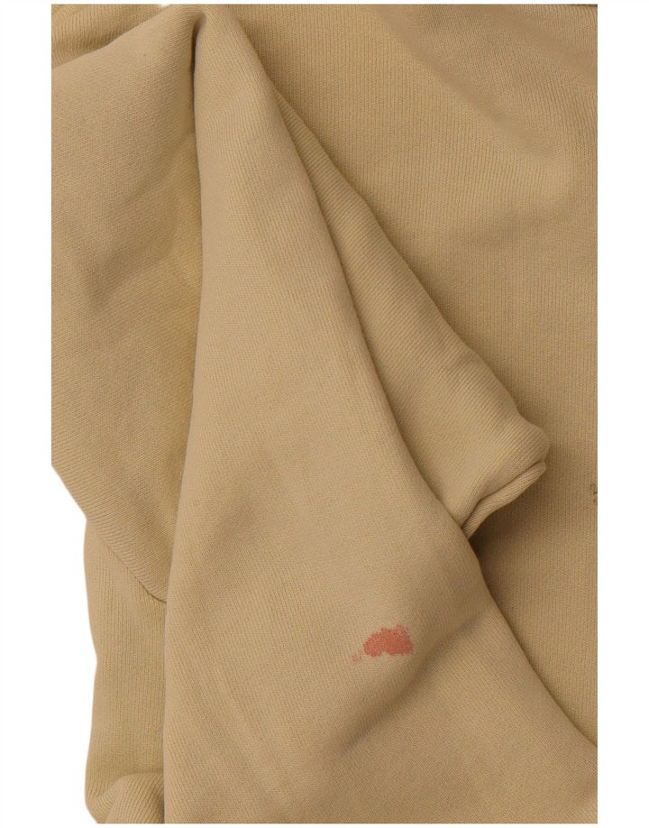 ADIDAS Pull à capuche graphique pour homme en coton jaune moyen