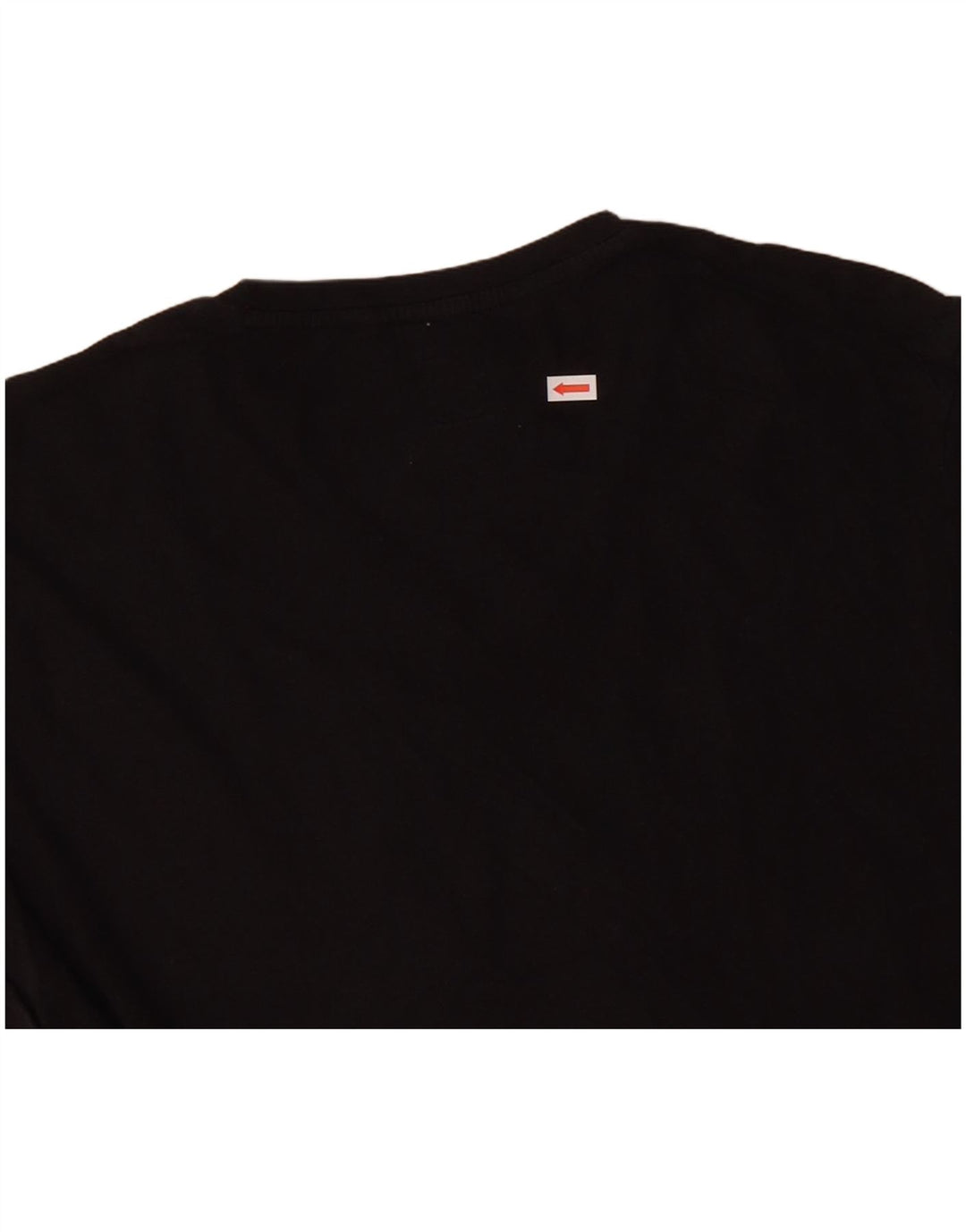 CALVIN KLEIN T-Shirt Graphique Coupe Slim Homme Noir Moyen Coton