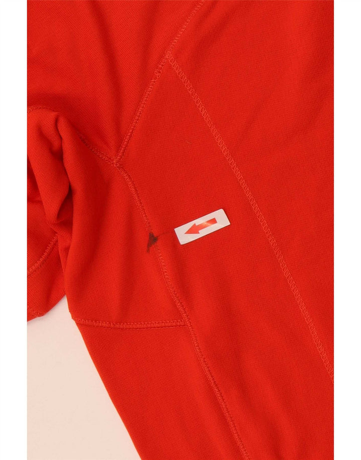 Berghaus Haut à col zippé à manches longues pour homme Orange moyen Polyester Sports