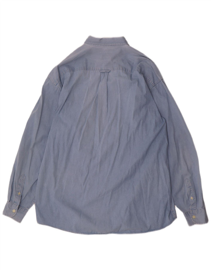 Dockers Chemise Homme XL Bleu Coton