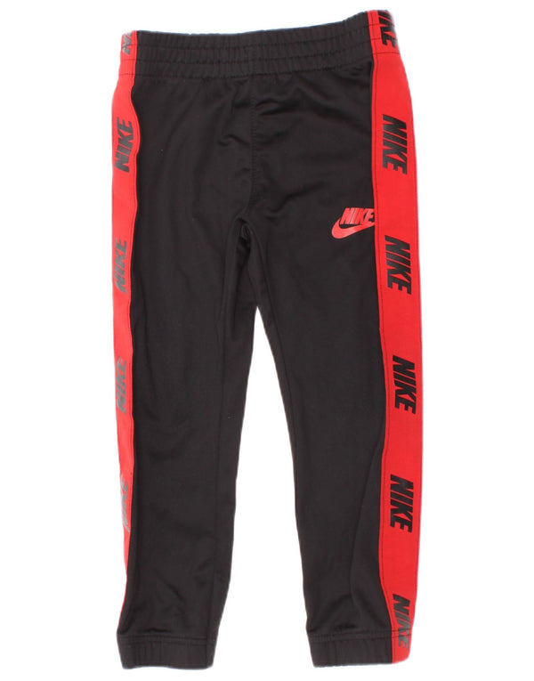 Nike Pantalon de survêtement graphique pour garçon 4-5 ans Noir Colourblock