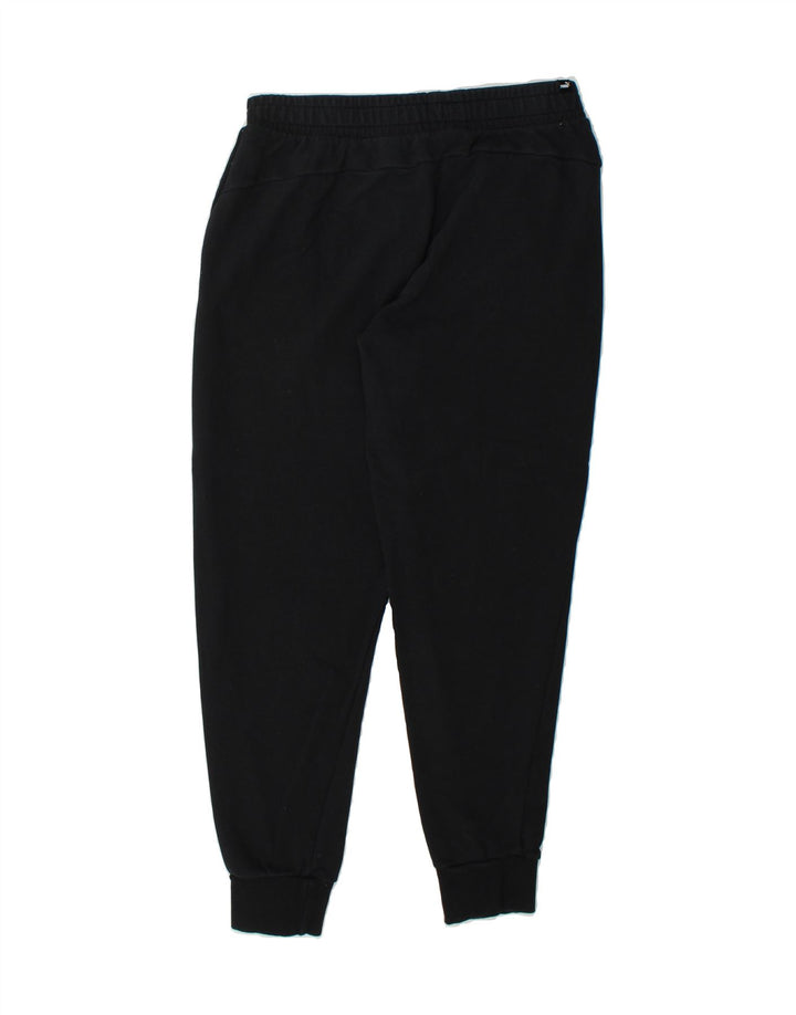 PUMA Mens Tracksuit Trousers Joggers Large Black Cotton Vintage Puma and Second-Hand Puma from Messina Hembry 
