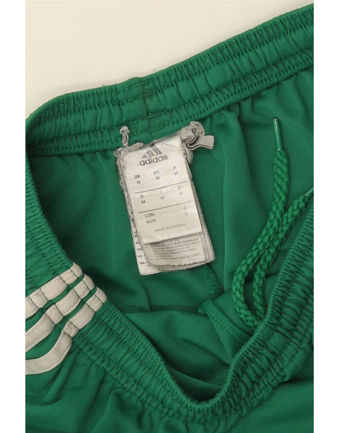 ADIDAS Short de Sport Climalite Homme Vert Moyen Polyester