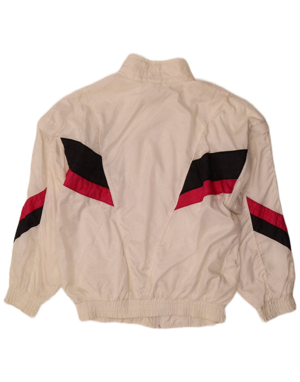 Pandora Homme Survêtement Top Jacket Large Blanc Colorblock Polyamide