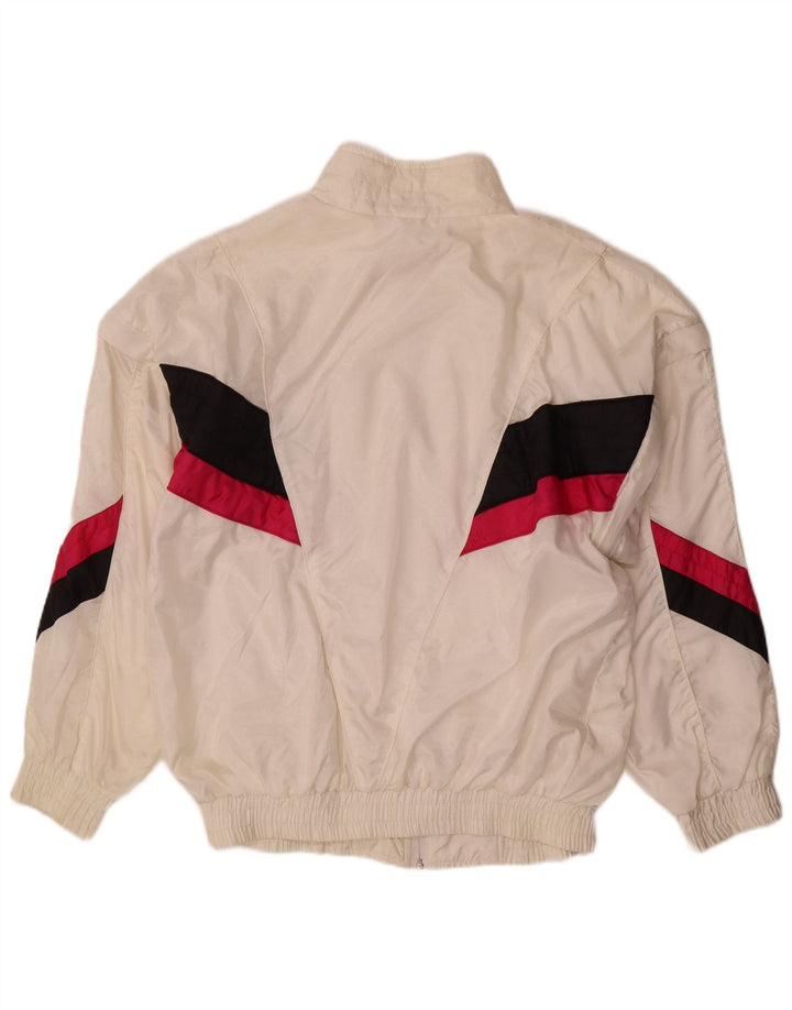 Pandora Homme Survêtement Top Jacket Large Blanc Colorblock Polyamide
