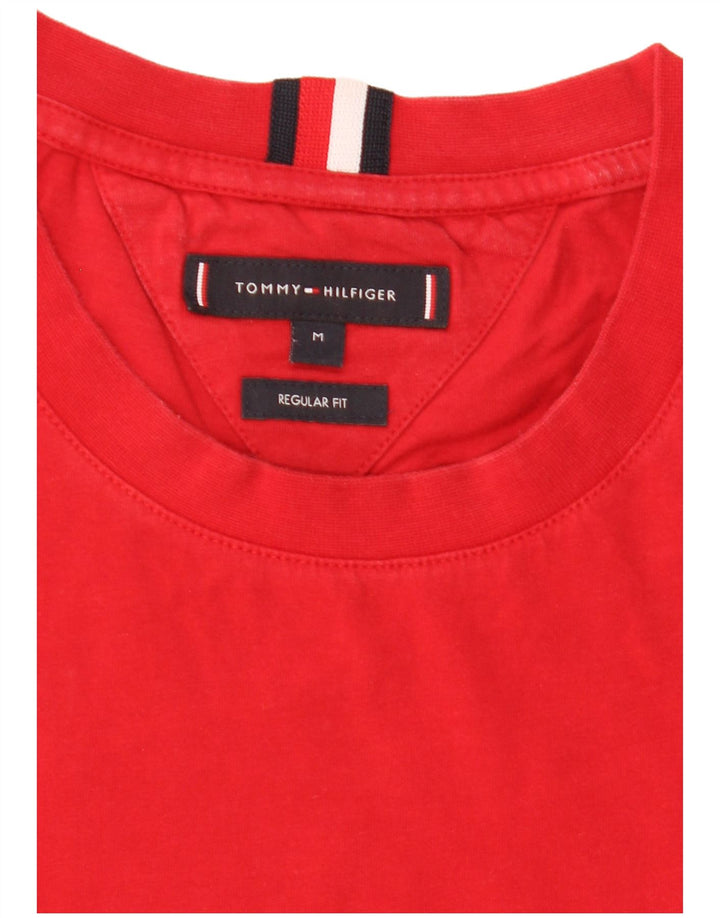Tommy Hilfiger T-Shirt Regular Fit Homme Rouge Moyen