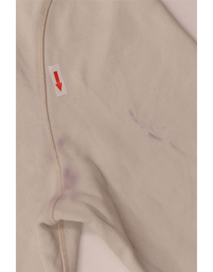 Jack Wills Sweat-shirt graphique pour homme en coton blanc Taille L