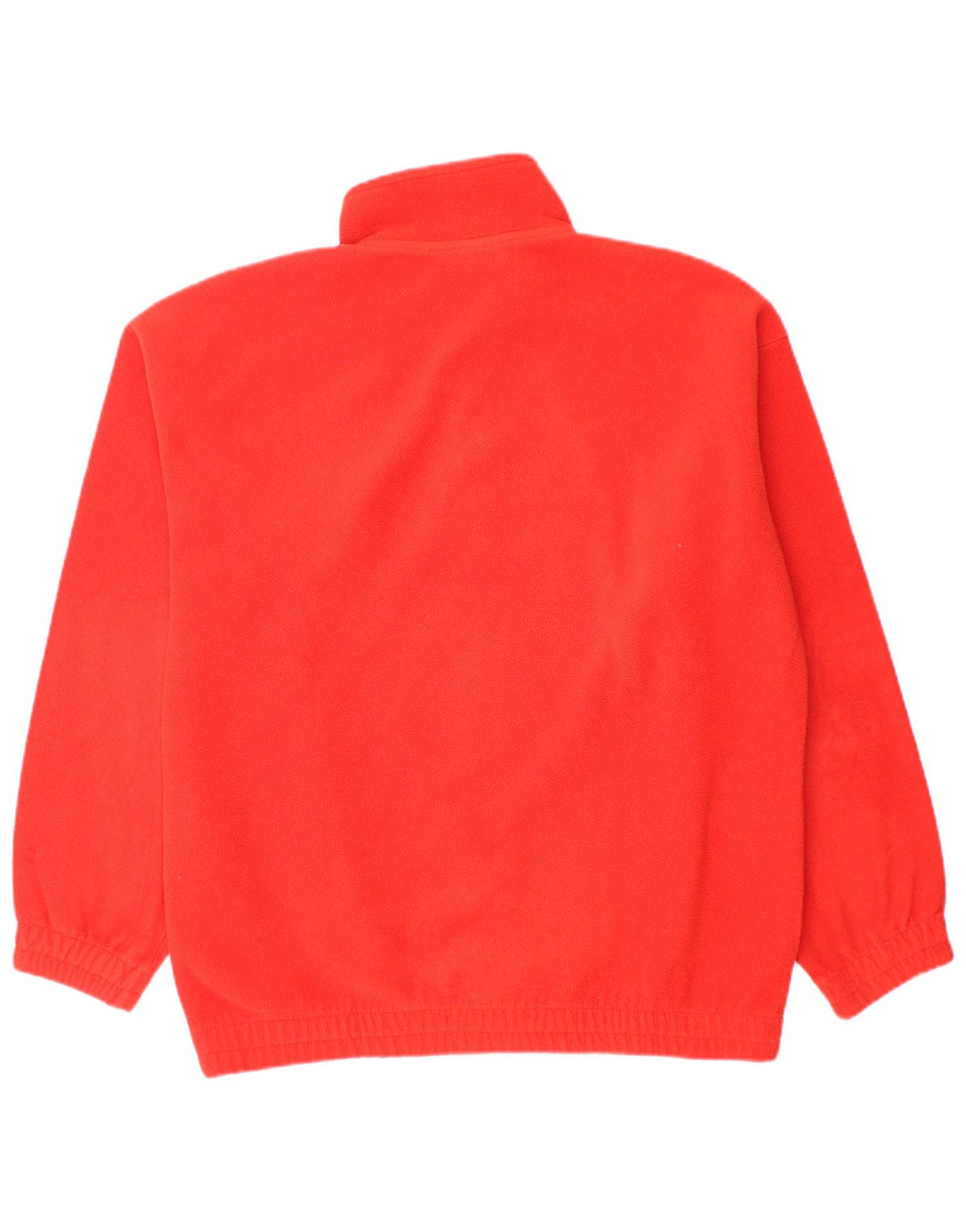 Fila Pull polaire à col boutonné pour homme IT 48 Rouge moyen