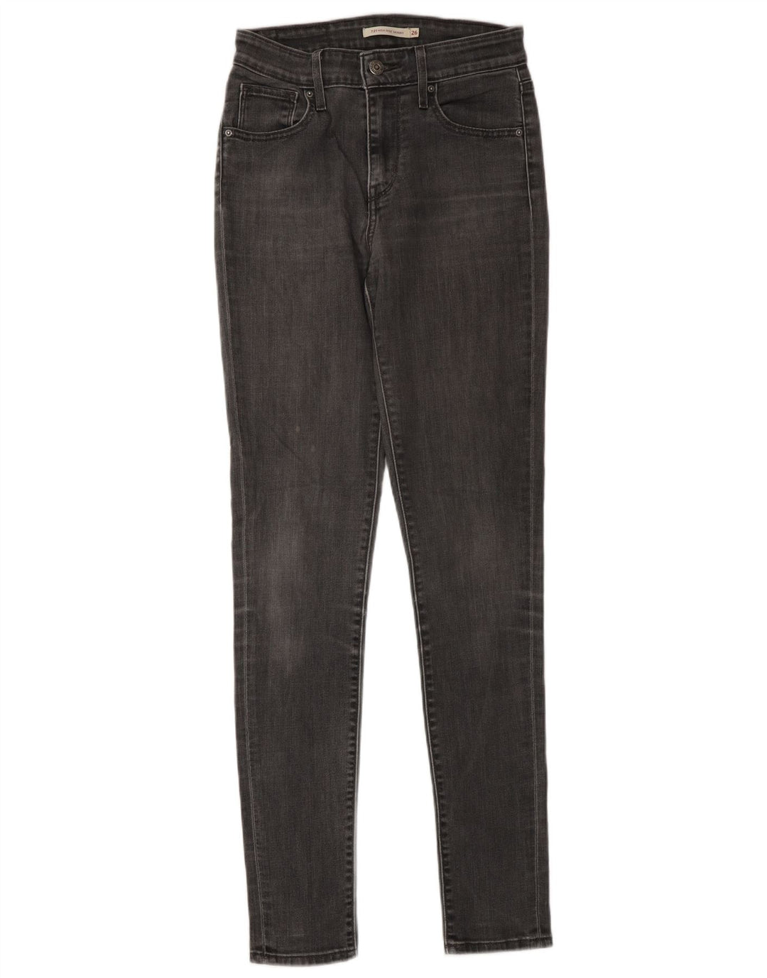 Levi's Jean Skinny Femme W26 L34 Gris Coton