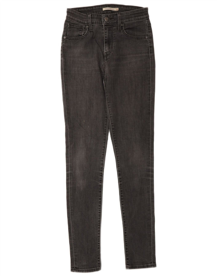 Levi's Jean Skinny Femme W26 L34 Gris Coton