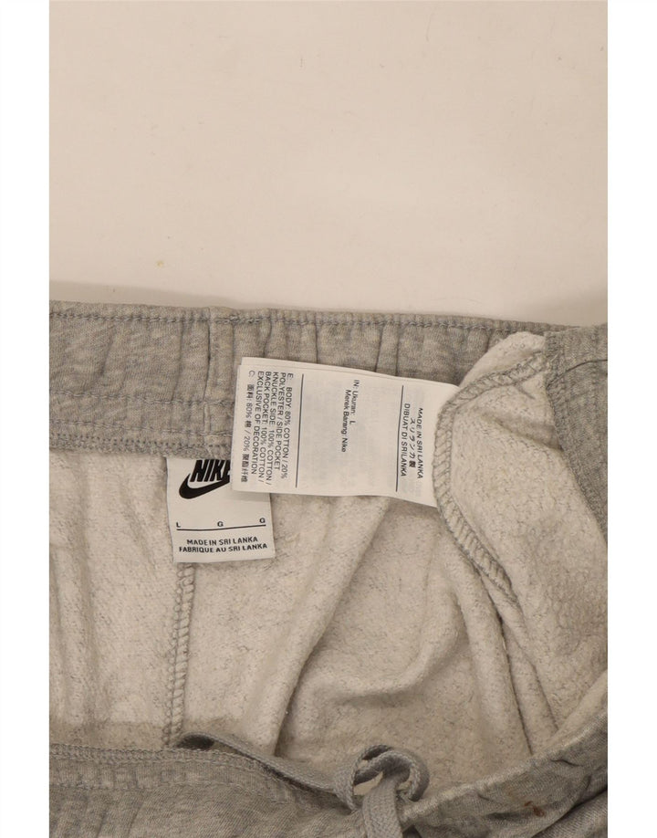 Nike Pantalon de survêtement pour homme Large en coton moucheté gris