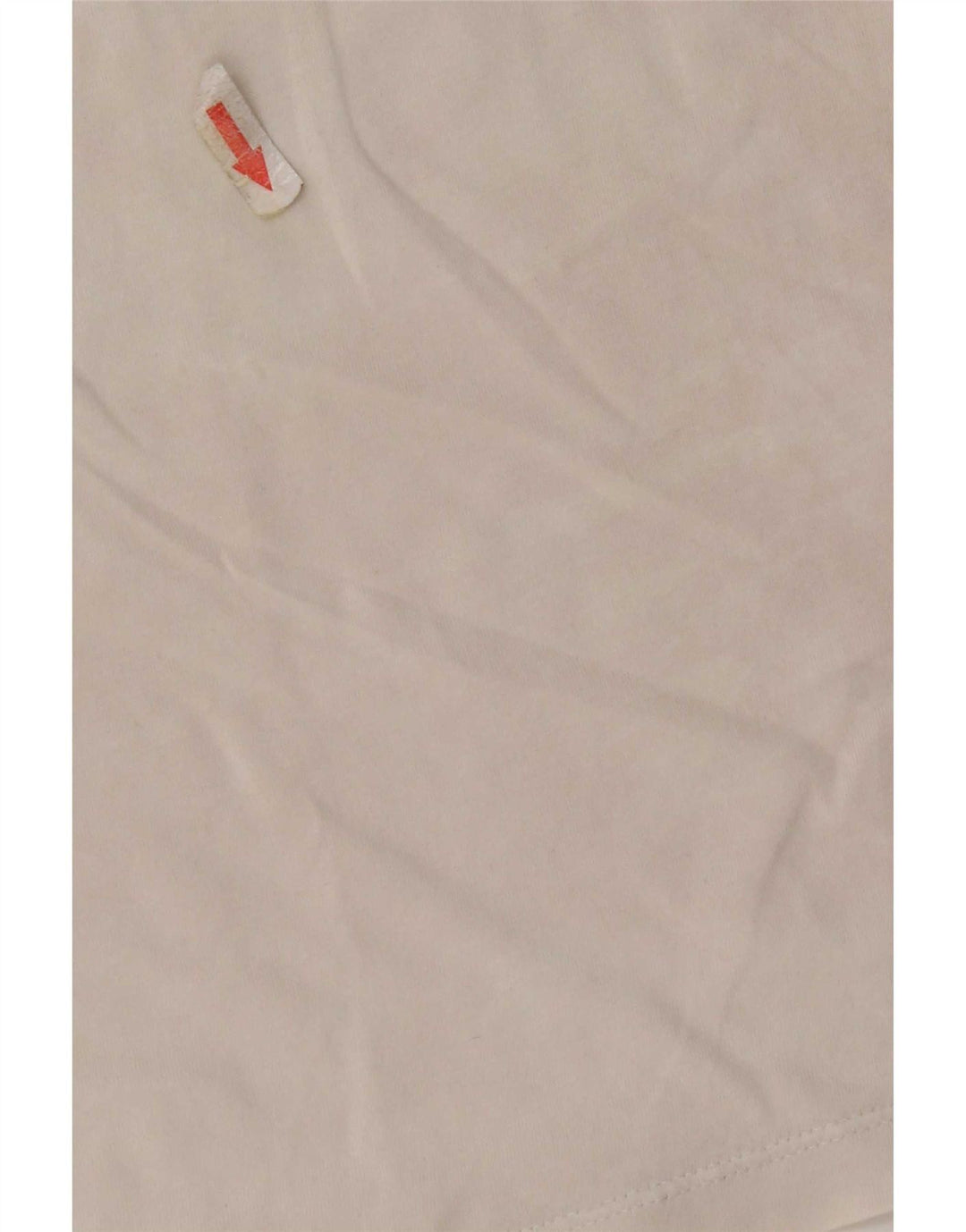 Adidas T-Shirt Femme Top UK 12 Coton Blanc Moyen