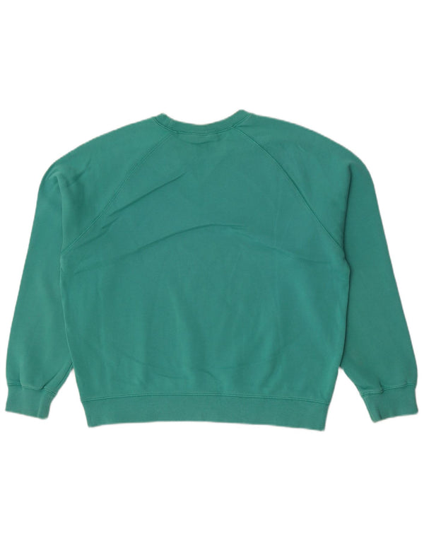 Carhartt Sweat-shirt surdimensionné pour femme UK 10 Petit coton vert