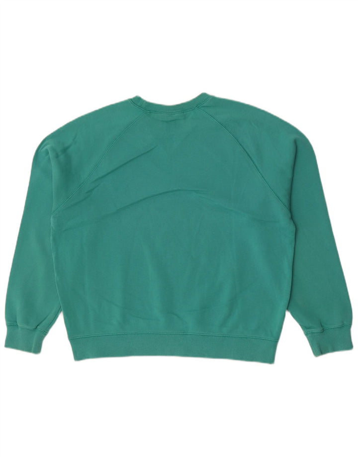 Carhartt Sweat-shirt surdimensionné pour femme UK 10 Petit coton vert