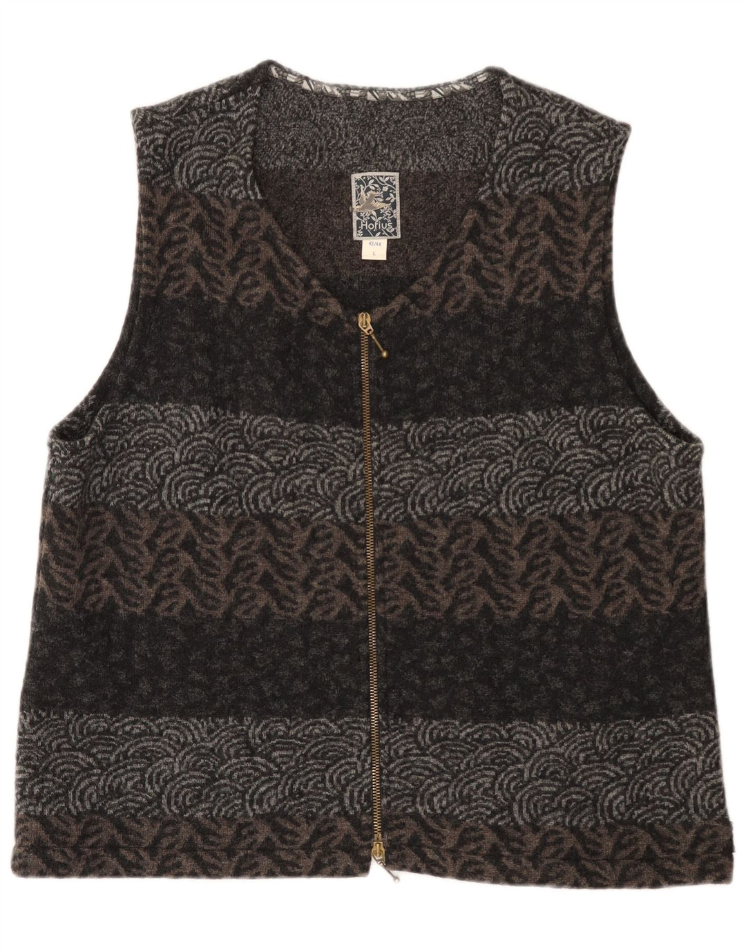 Hofius Cardigan Femme Pull EU 42/44 Grand Multicolore Géométrique