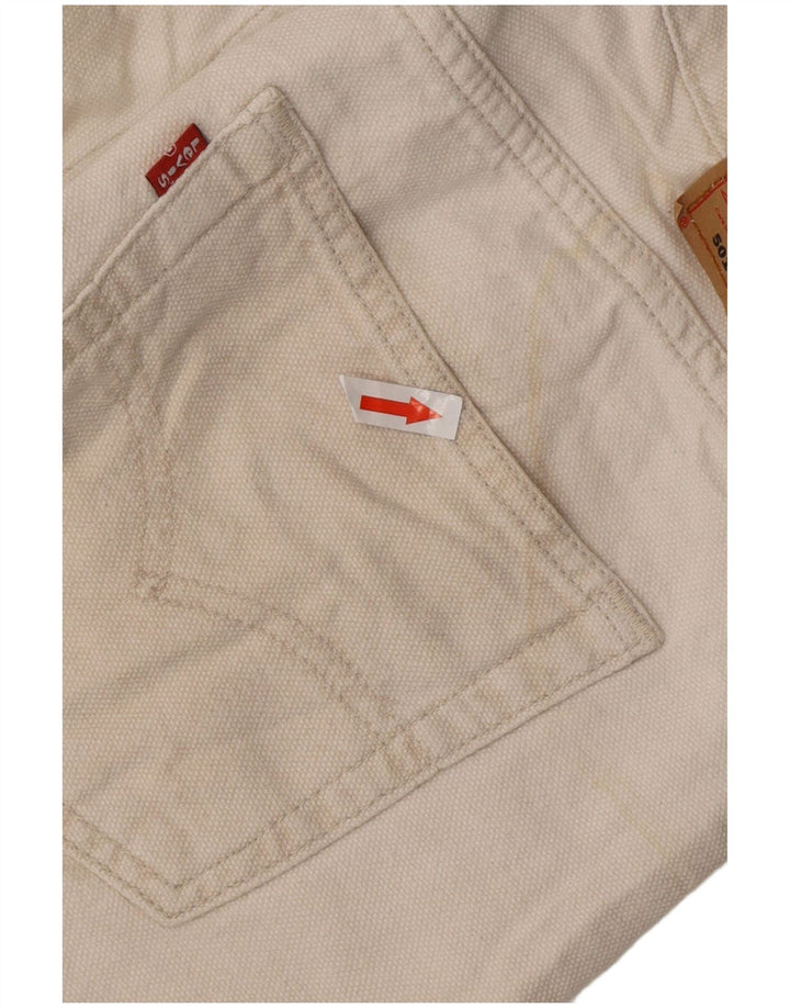 LEVI'S Pantalon Casual Droit 501 Homme W32 L30 Blanc