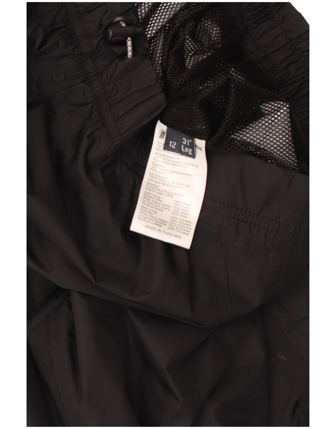 Berghaus Pantalon imperméable pour femme UK 42 Medium Noir Nylon