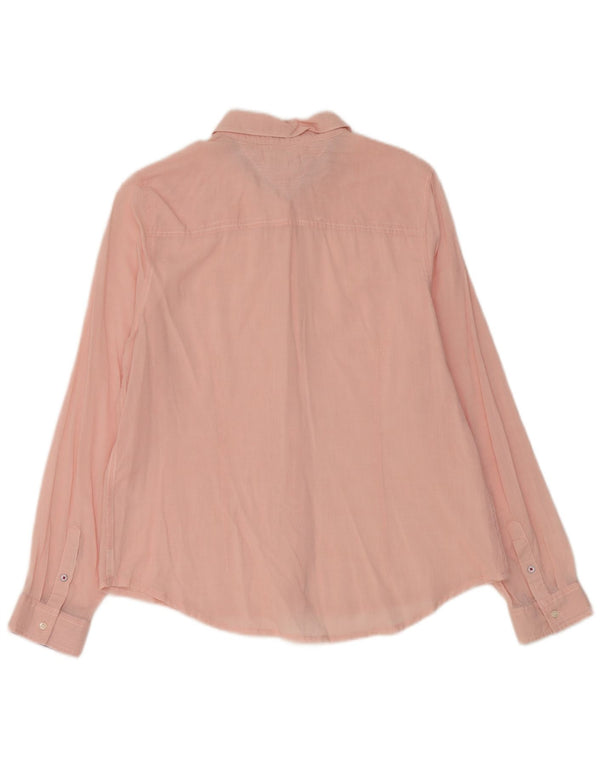 Tommy Hilfiger Chemise Femme UK 14 Large Rose