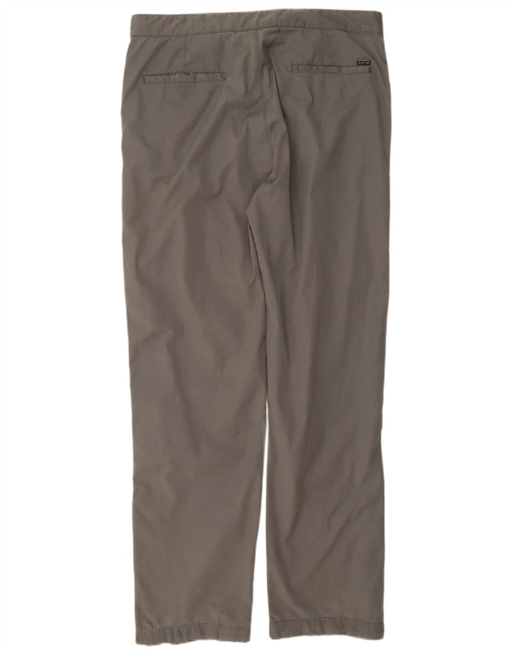 Gas Pantalon décontracté droit pour homme W34 L32 Gris
