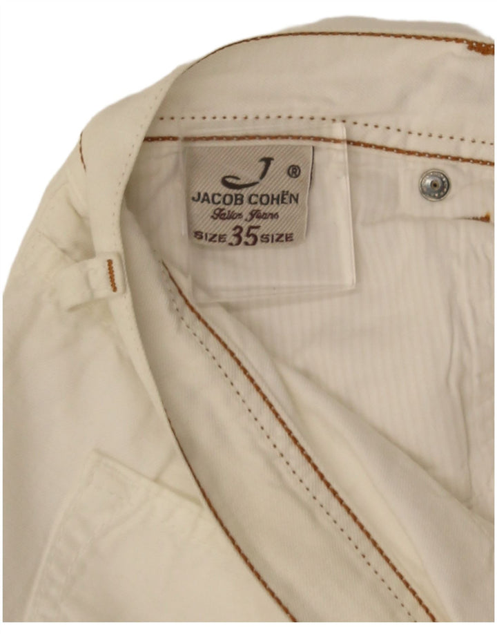 Jacob Cohen Jean droit homme W35 L34 blanc