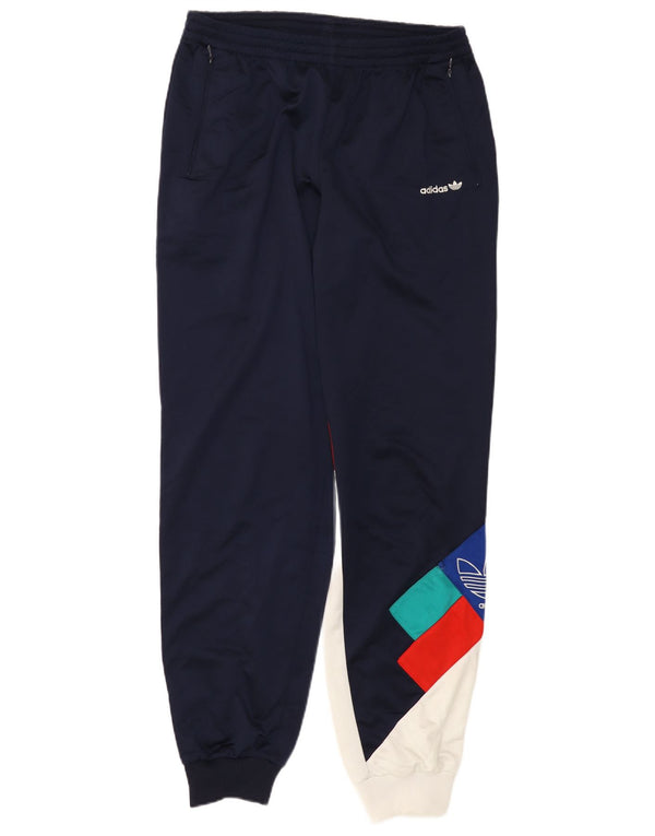 ADIDAS Pantalon de survêtement pour homme Bleu marine moyen Colourblock