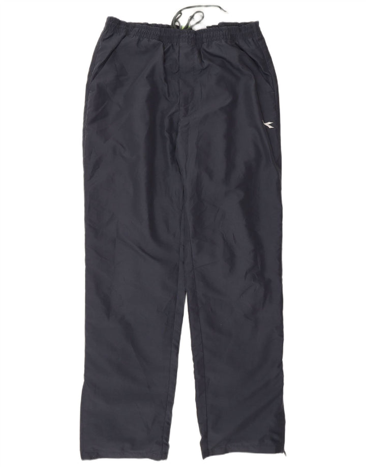 Diadora Pantalon imperméable Homme Large Bleu Marine Polyester