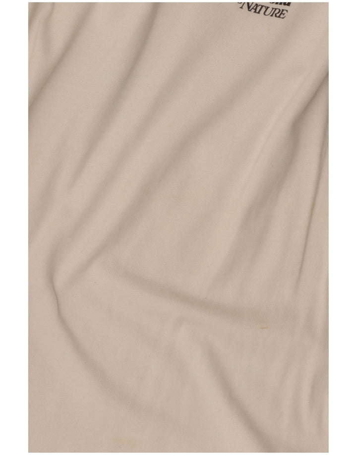 Levi's T-Shirt Graphique Femme 2XL Blanc Coton