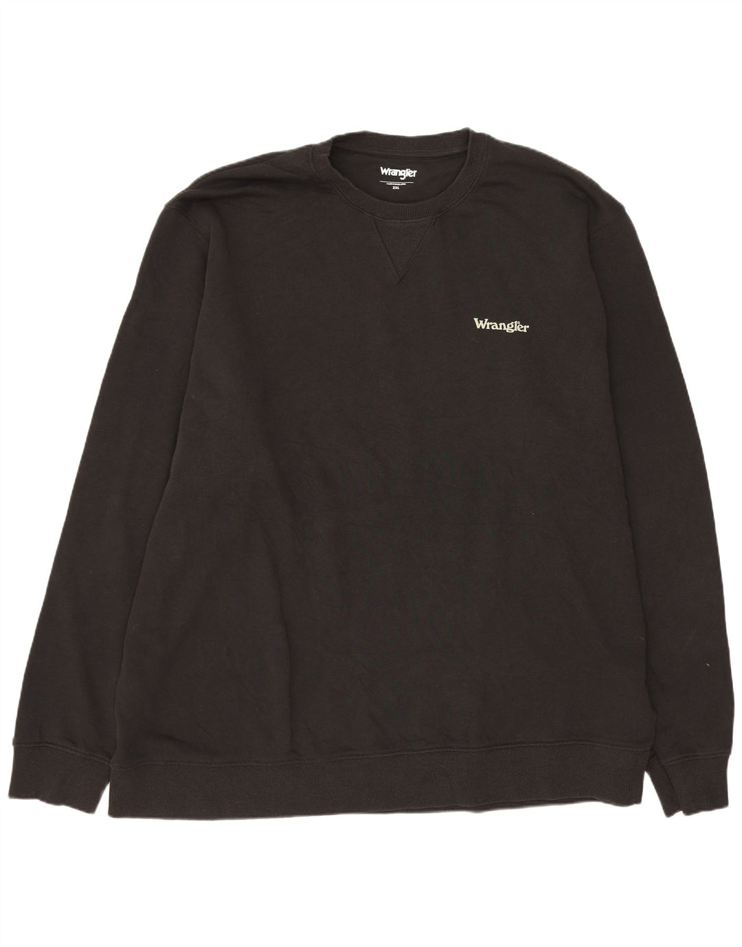 Wrangler Sweat-shirt pour homme en coton noir 2XL