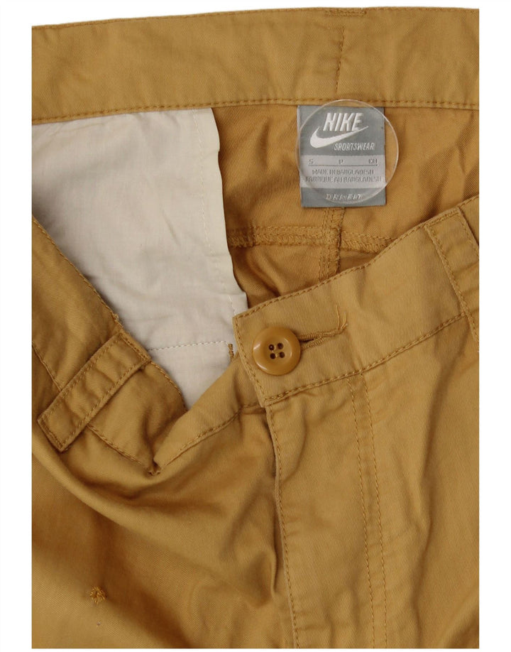 Nike Pantalon Chino Slim Homme Petit W30 L31 Jaune Coton