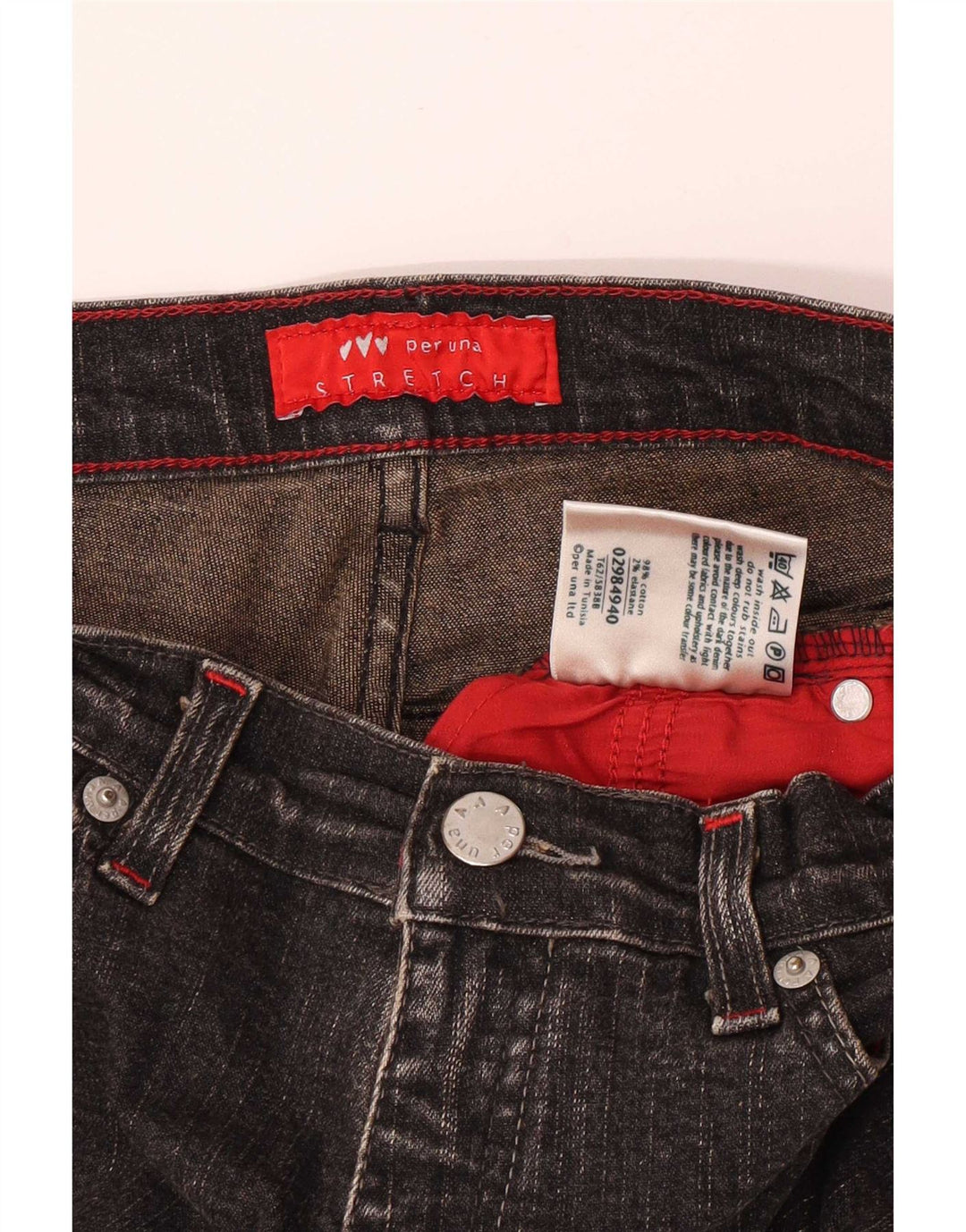 Marks & Spencer Jean bootcut Per Una pour femme UK 8 Small W26 L32 Gris Coton