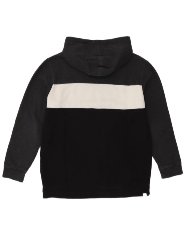 Vans Pull à capuche graphique pour femme UK 18 XL Bleu marine en coton colour block