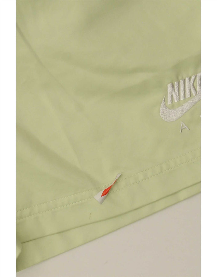 Nike Short de sport pour femme UK 10 Petit Vert Polyester