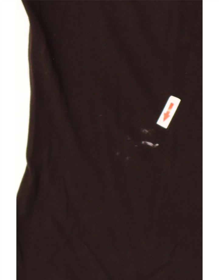 Puma T-shirt graphique pour femme UK 12 Noir moyen
