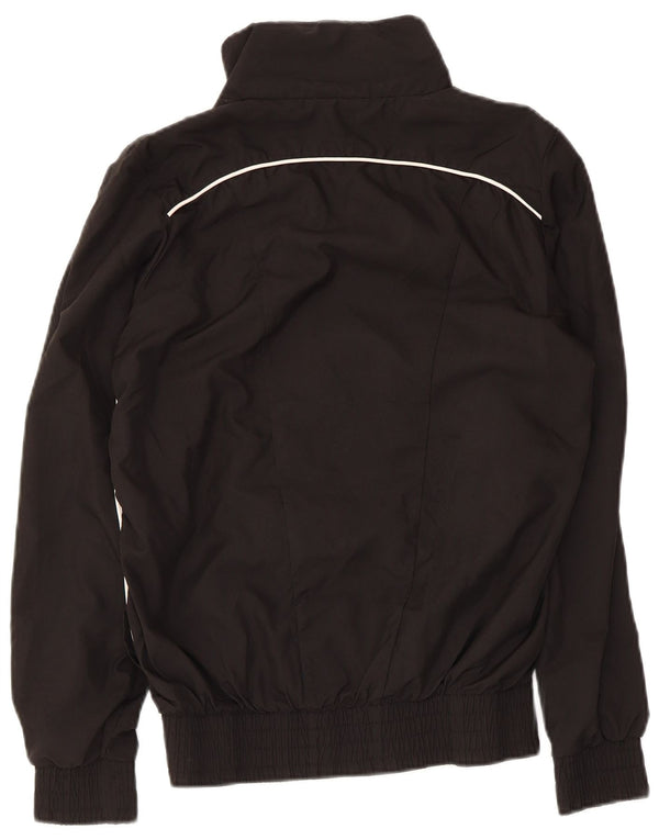Puma Veste de survêtement pour femme UK 10 Small Noir Polyester