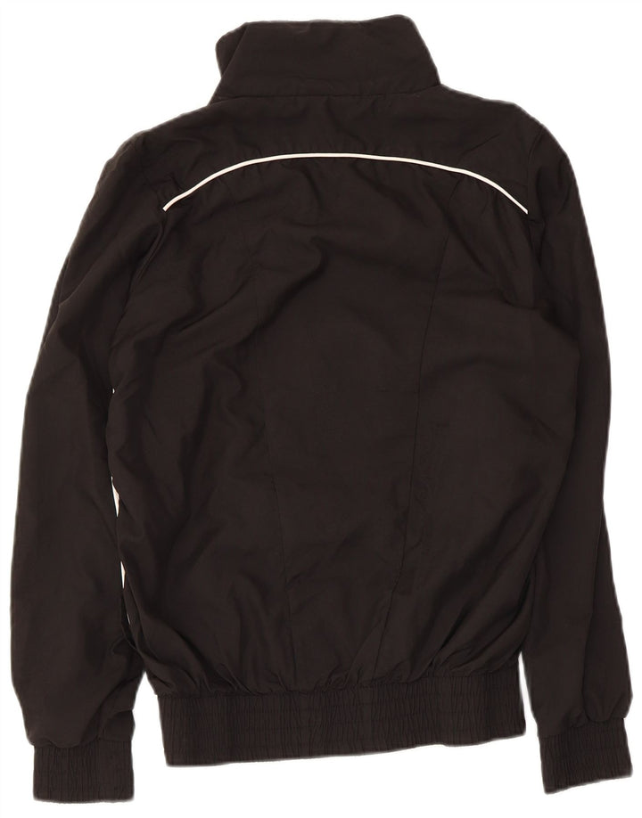 Puma Veste de survêtement pour femme UK 10 Small Noir Polyester