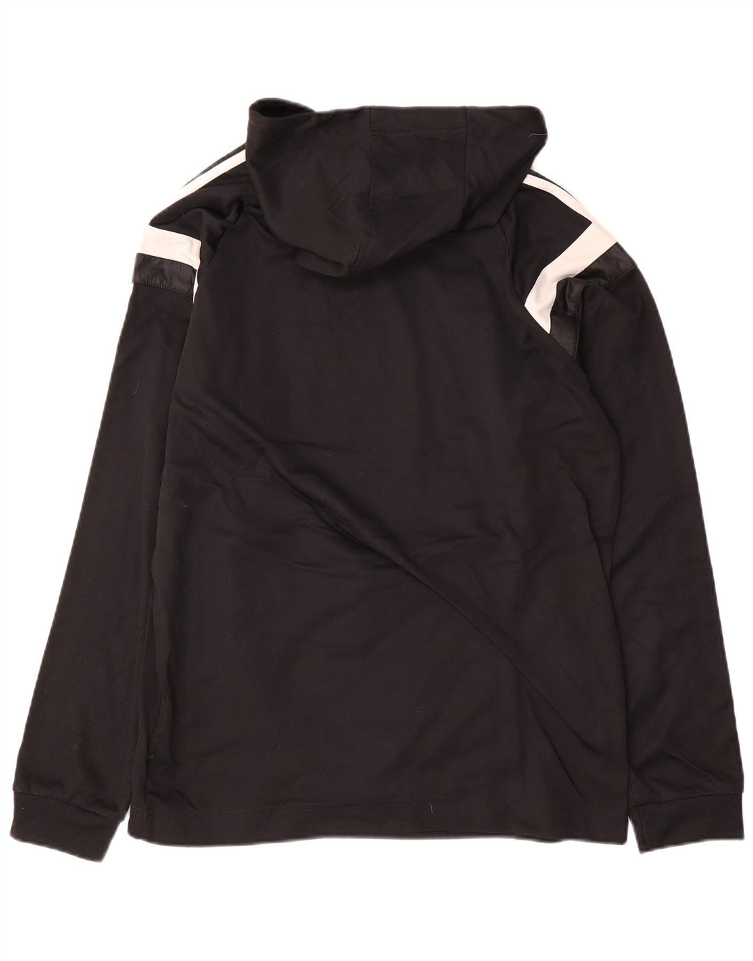 Adidas Pull à capuche pour homme en polyester color block noir moyen