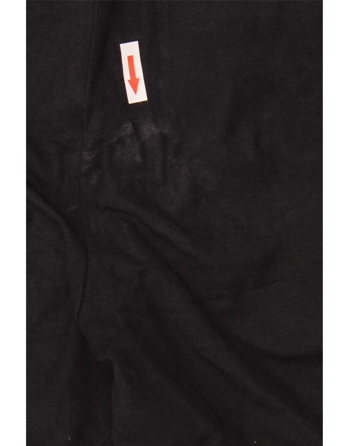 Massimo Dutti Pantalon Chino Bootcut Femme 2XS W24 L25 Noir
