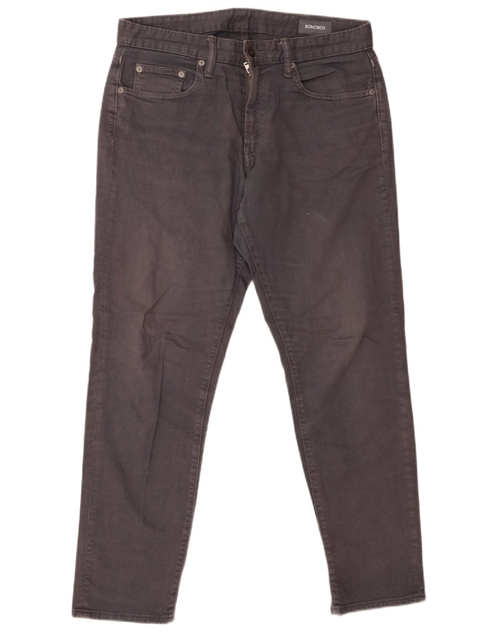 BONOBOS Jean Slim Homme W31 L30 Gris Coton